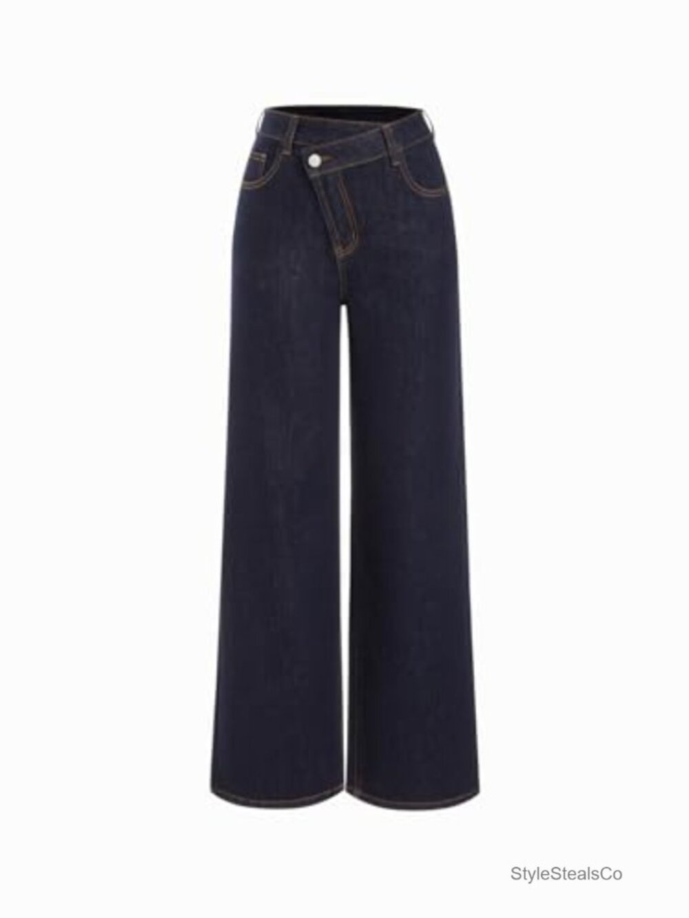 Wide Leg High Waisted Baggy Boyfriend Jeans Wrap Denim Y2K